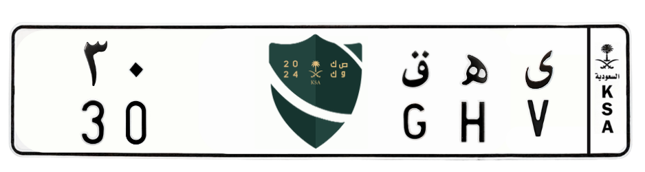 لوحة ى ه ق 30